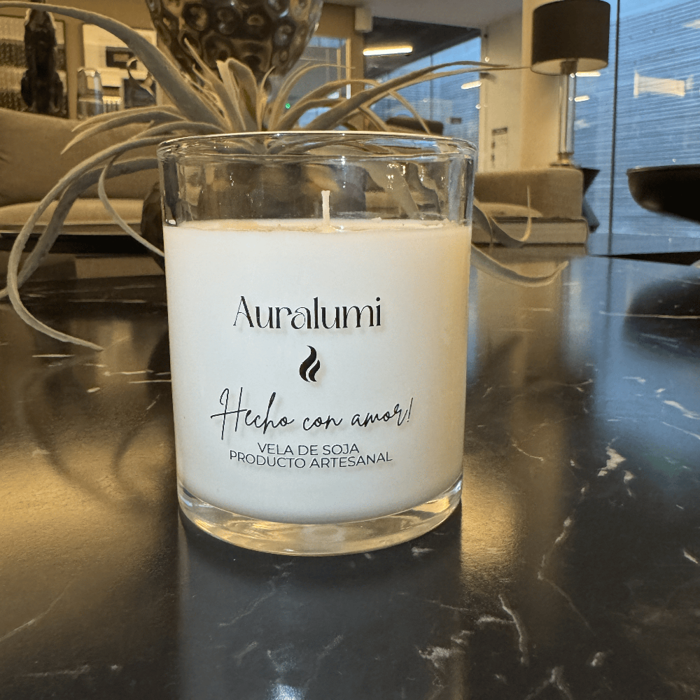 Vela Aromática Frasco Blanca XL