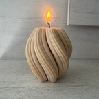 Vela Aromatica Wide Sculpt Candle