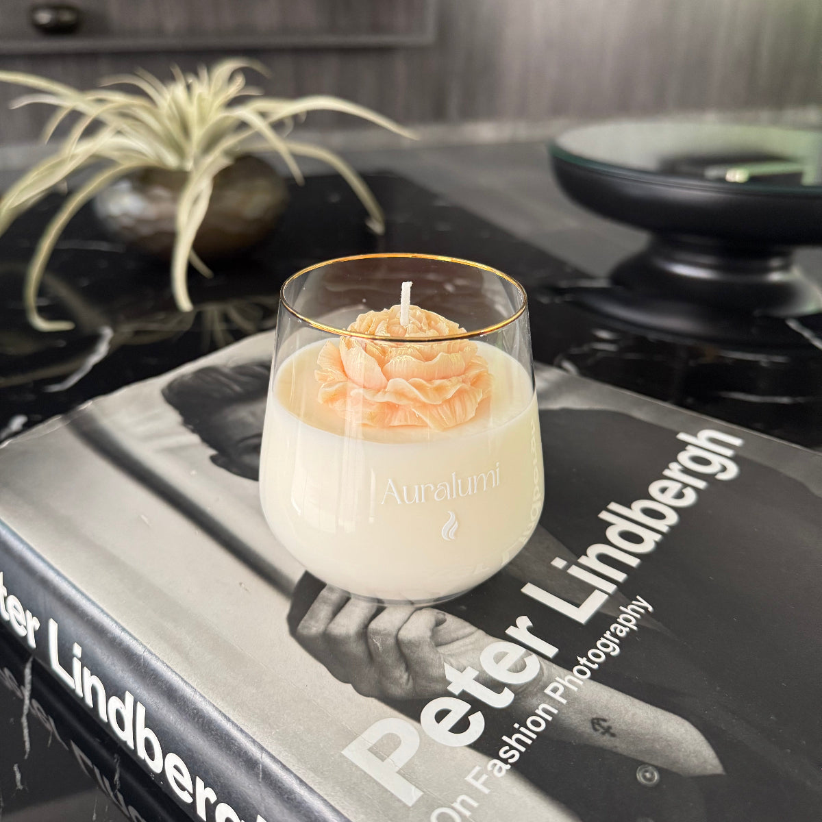 Vela Crème Peony Candle