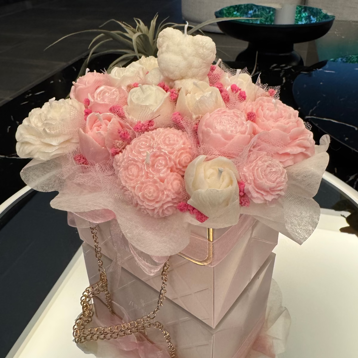 Bouquet Velas Aromáticas "Pastel Bloom"