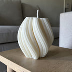 Vela Aromatica Wide Sculpt Candle