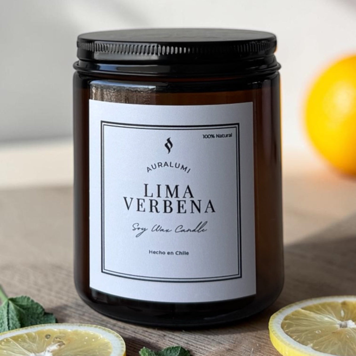 Vela Aromática Lima Verbena 200g