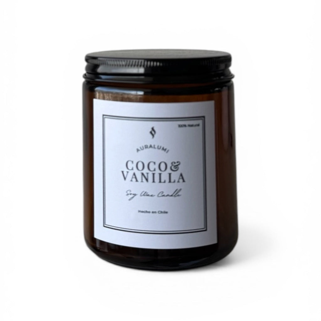 Vela Aromática Coco Vainilla 200g