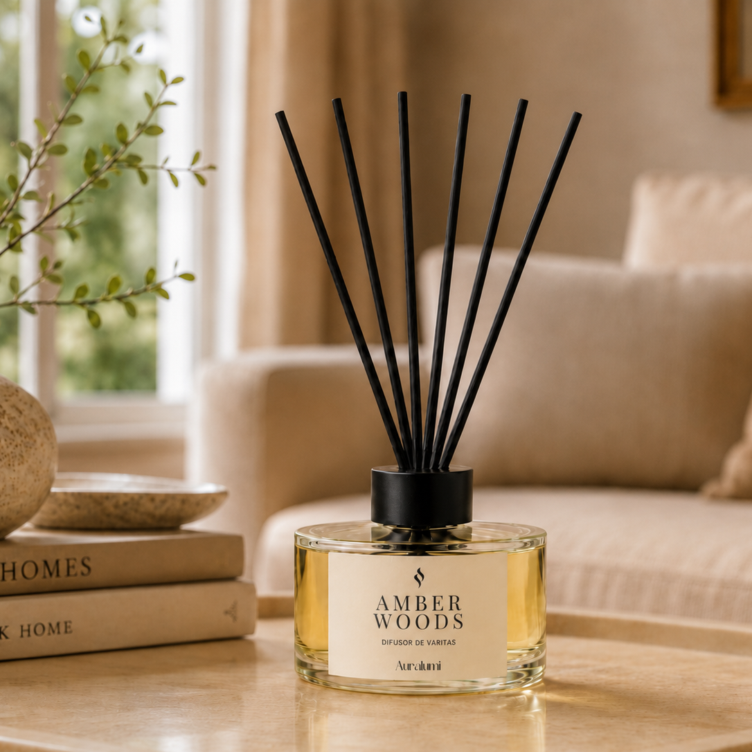 Difusor de Varitas Amber Woods 150ml