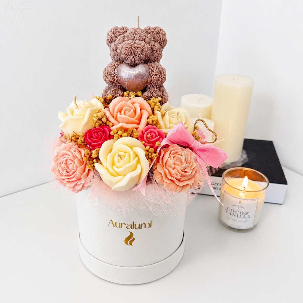 Bouquet Teddy Amour