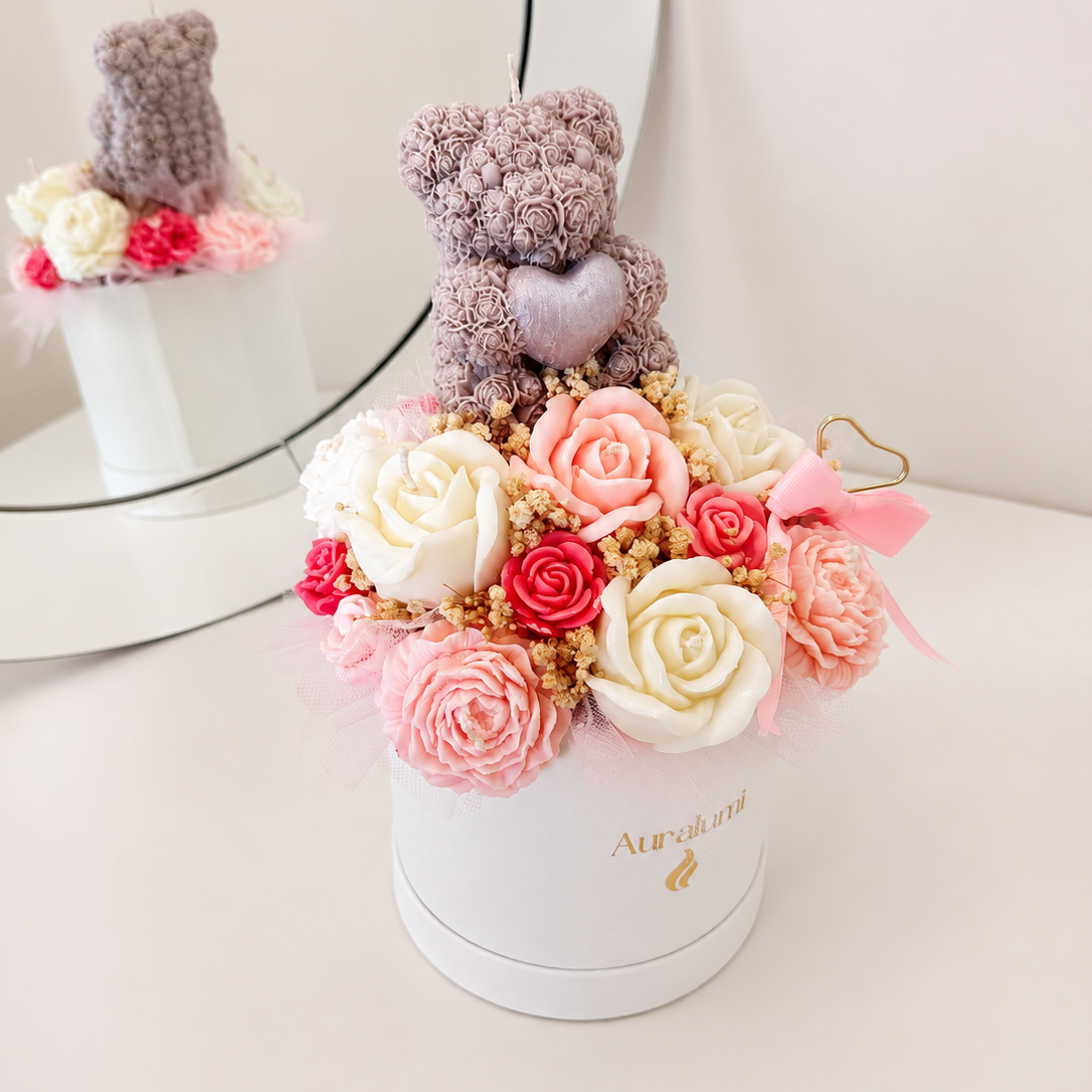 Bouquet Teddy Amour