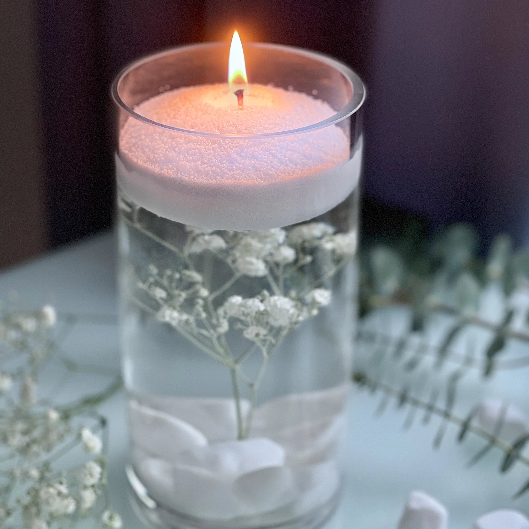 Vela Arena Auralumi Perlada Reutilizable 500grs