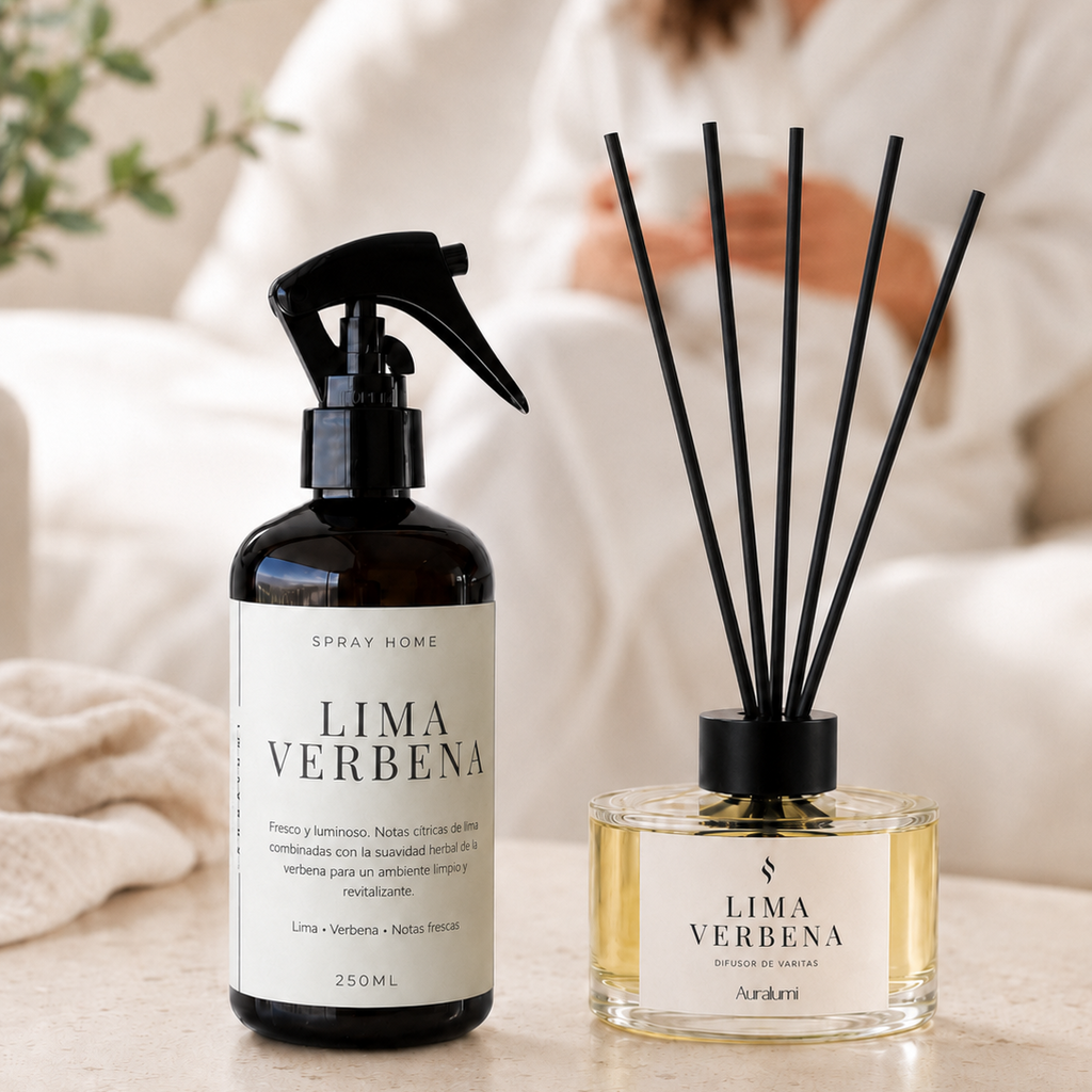 Pack Lima Verbena Aromatizador + Difusor de varitas