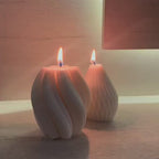 Vela Aromatica Wide Sculpt Candle