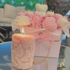 Bouquet Velas Aromáticas "Pastel Bloom"